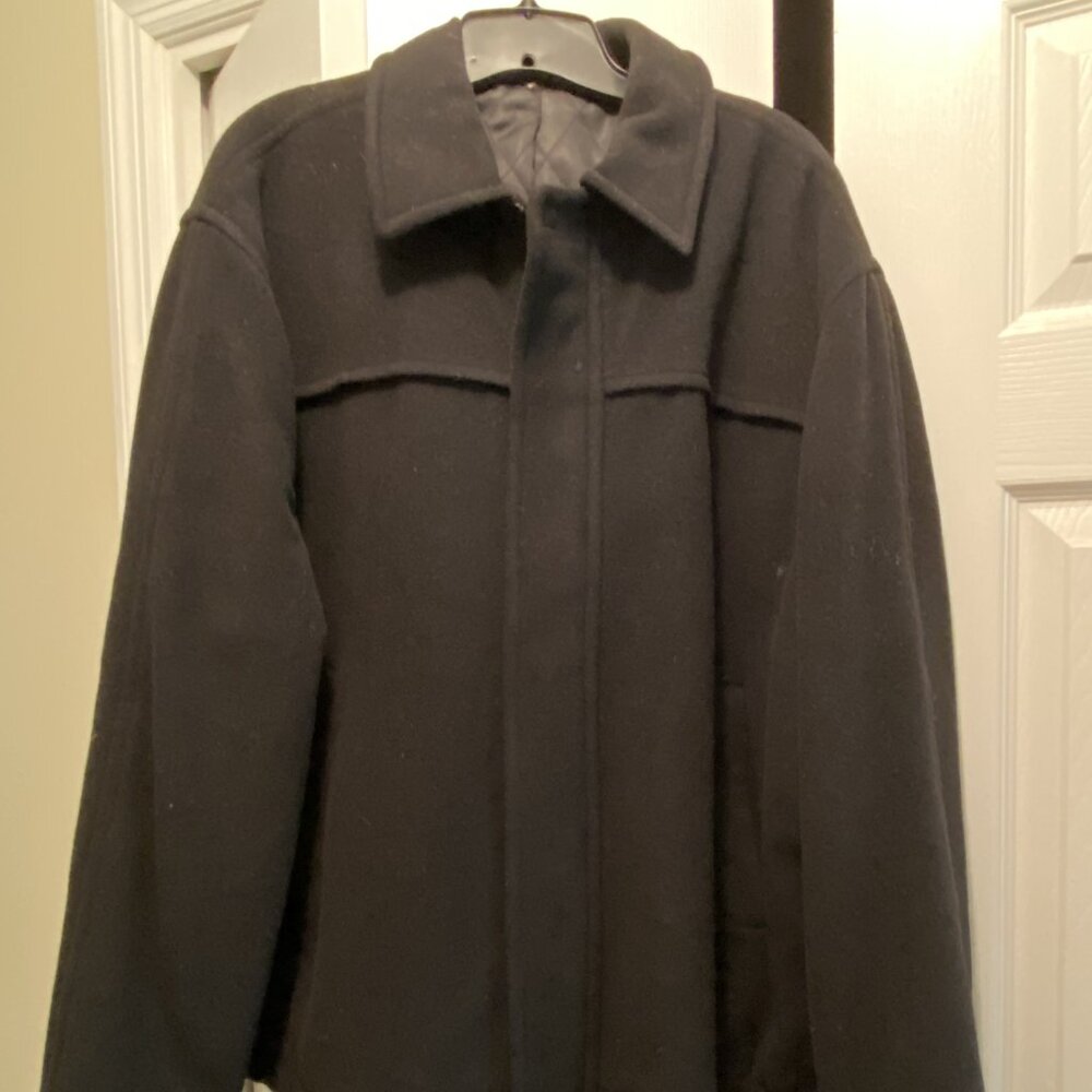 Jones New York Men's Black Winter Jacket Size XL
